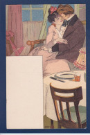 CPA Art Nouveau Femme Girl Woman Non Circulé Série 306 - Donne