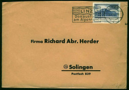 ÖSTERREICH 1955 Nr 1021 BRIEF EF X299A12 - Covers & Documents