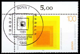 BRD BUND 1993 Nr 1674 ESST Zentrisch Gestempelt ECKE-OLI X2CF92A - Oblitérés