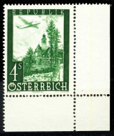ÖSTERREICH 1947 Nr 826 Postfrisch ECKE-URE X36BB56 - Ungebraucht