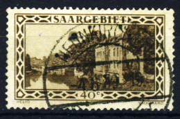 SAARGEBIET 1926 Nr 113 Zentrisch Gestempelt X3BEEDA - Used Stamps
