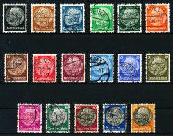 3. REICH 1933 Nr 512-528 Gestempelt Zentrisch X5D26A2 - Used Stamps