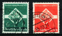 3. REICH 1935 Nr 571-572 Gestempelt X5D281A - Oblitérés