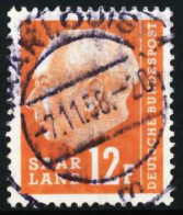 SAAR OPD 1957 Nr 414 Zentrisch Gestempelt X5FA1F2 - Used Stamps