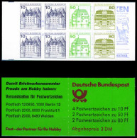 BRD MARKENHEFTCHEN Nr MH 24g Postfrisch SA1399A - Autres & Non Classés