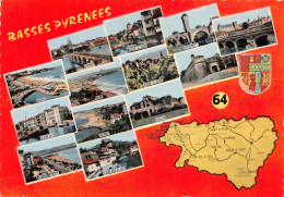 64-BASSES PYRENEES CARTE DEPARTEMENT-N°2777-C/0249 - Other & Unclassified