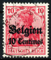 BES 1WK LP BELGIEN Nr 3 Gestempelt X629B36 - Occupation 1914-18