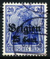 BES 1WK LP BELGIEN Nr 18a Gestempelt X629CD6 - Occupation 1914-18