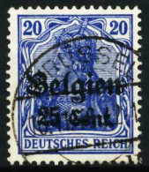 BES 1WK LP BELGIEN Nr 18a Gestempelt X629D0E - Besetzungen 1914-18