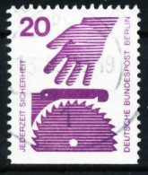 BERLIN DS UNFALLV Nr 404D Gestempelt X63199A - Used Stamps