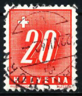 SCHWEIZ PORTO Nr 57z Zentrisch Gestempelt X631E8E - Strafportzegels