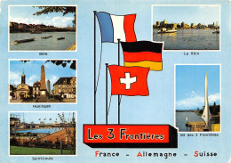 68-LES TROIS FRONTIERES France Allemagne SUISSE-N°2780-C/0015 - Other & Unclassified