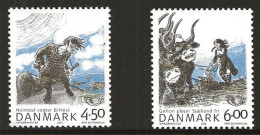 Denmark 2004  NORTH: Nordic Myths (I)., MI 1366-1367 MNH(**) - Nuovi