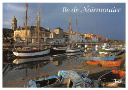 85-ILE DE NOIRMOUTIER LE PORT ET EGLISE DE SAINT PHILIBERT-N°2780-D/0221 - Ile De Noirmoutier