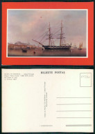 BARCOS SHIP BATEAU PAQUEBOT STEAMER [ BARCOS # 05330 ] - MUSEU DA MARINHA BRIGUE PEDRO NUNES - Ferries