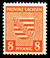 SBZ PROV. SACHSEN Nr 77Y Postfrisch X6563A2 - Other & Unclassified