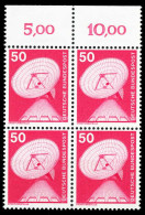 BRD DS INDUSTRIE U. TECHNIK Nr 851 Postfrisch VIERERBLO X6680FA - Unused Stamps