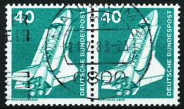 BRD DS INDUSTRIE U. TECHNIK Nr 850 Gestempelt WAAGR PAAR X6681D2 - Used Stamps
