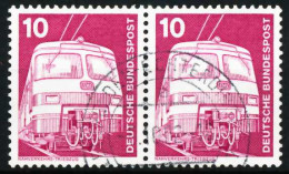 BRD DS INDUSTRIE U. TECHNIK Nr 847 Gestempelt WAAGR PAAR X66C23E - Used Stamps