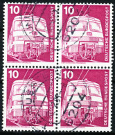 BRD DS INDUSTRIE U. TECHNIK Nr 847 Gestempelt VIERERBLOC X66C2E2 - Used Stamps