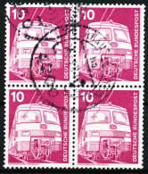 BRD DS INDUSTRIE U. TECHNIK Nr 847 Gestempelt VIERERBLOC X66C2E6 - Used Stamps