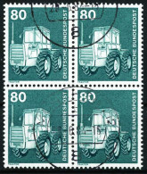 BRD DS INDUSTRIE U. TECHNIK Nr 853 Zentrisch Gestempelt VIER X66C336 - Used Stamps