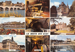 37-TOURAINE LA ROUTE DES VINS-N°2783-D/0375 - Sonstige & Ohne Zuordnung