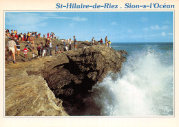 85-SAINT HILAIRE DE RIEZ SION SUR L OCEAN-N°2783-D/0187 - Saint Hilaire De Riez