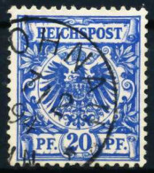 D-REICH K A Nr 48d Zentrisch Gestempelt X68ACCE - Used Stamps