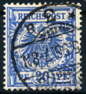 D-REICH K A Nr 48d Zentrisch Gestempelt X68AD7A - Used Stamps