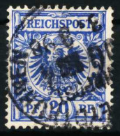 D-REICH K A Nr 48d Zentrisch Gestempelt X68EE72 - Used Stamps