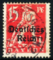 D-REICH INFLA Nr 121 Zentrisch Gestempelt X69277E - Used Stamps