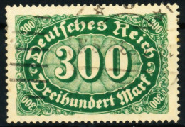 D-REICH INFLA Nr 221 Zentrisch Gestempelt X69BBA2 - Used Stamps