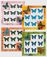 Romania 2023 - Butterflies - Sheetlets MNH - Unused Stamps