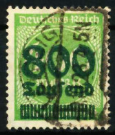 D-REICH INFLA Nr 306A Zentrisch Gestempelt X6B46A2 - Used Stamps