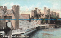R673781 Conway Castle And Bridge. Shurey. This Beautiful Series Of Fine Art Post - Monde