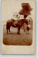 39527441 - Pferd Privatfoto AK - Other & Unclassified