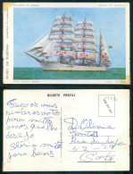 BARCOS SHIP BATEAU PAQUEBOT STEAMER [ BARCOS # 05336 ] - PORTUGAL NAVIO ESCOLA SAGRES - MUSEU DA MARINHA - Zeilboten