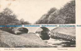 R673796 Freuchie. Eden Bridge. Valentine Series. 1905 - Monde