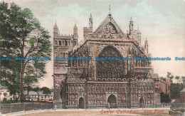 R673800 Exeter Cathedral. West Front. Frith Series - Monde