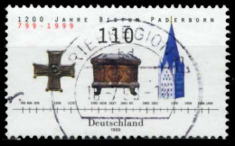 BRD 1999 Nr 2060 Zentrisch Gestempelt X6D10C6 - Used Stamps