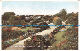 R673817 Southsea. Rock Gardens And Southsea Castle. Valentine. Carbo Colour. 193 - Monde