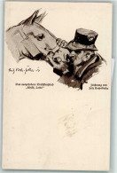 39151141 - Das Ausgehobene Droschkenpferd  Sign. Fritz Koch Gotha -   WK I Kriegs Postkarten Der Illustrierten Zeitung  - Cavalli