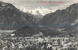 R673823 Interlaken. Monch Und Jungfrau. 1908 - Monde