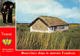 85-VENDEE BOURRINE DANS LE MARAIS-N°2787-C/0265 - Other & Unclassified