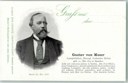 13162341 - Werbung Esser Seifenpulver Das Grosse Jahrhundert Serie D Nr. 107 - Gustav Von Moser Dichter AK - Other & Unclassified