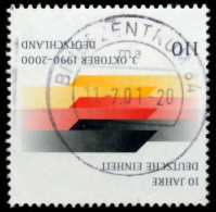 BRD 2000 Nr 2142 Zentrisch Gestempelt X6D908A - Oblitérés