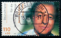 BRD 2000 Nr 2146 Zentrisch Gestempelt X6D9112 - Used Stamps