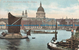 R673871 St. Paul Cathedral From The Thanes. Valentine Series. 1904 - Monde