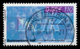 BRD 2001 Nr 2160 Zentrisch Gestempelt X6D92A2 - Used Stamps